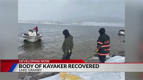 Body of missing Denver-area kayaker recovered from Lake Granby